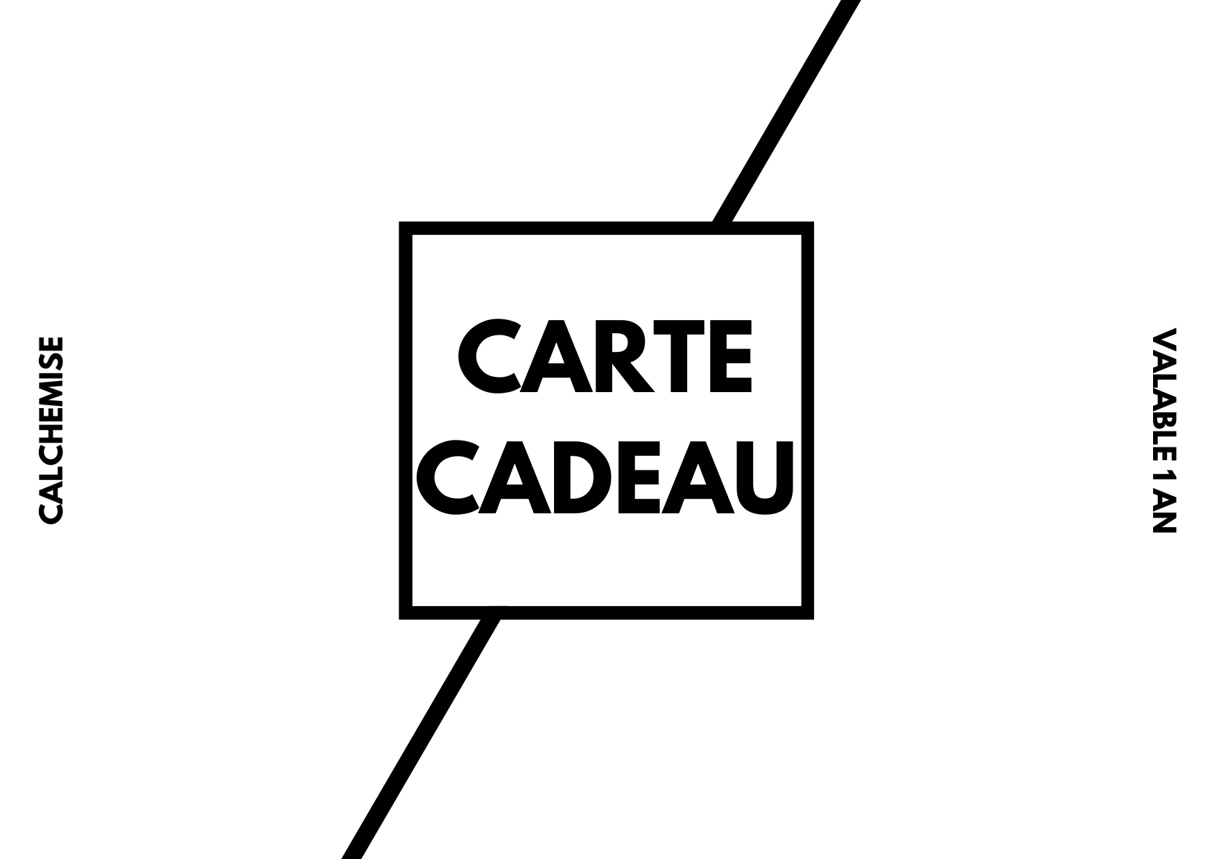 Carte cadeau Calchemise