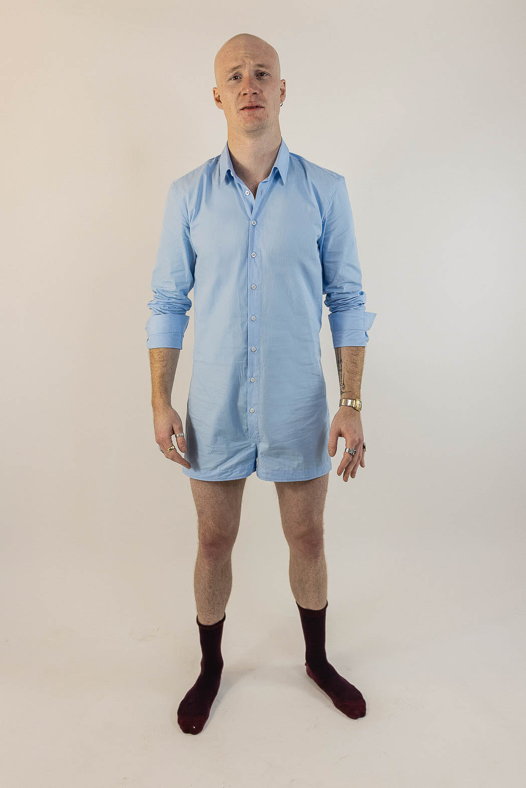 Calchemise Pop bleu