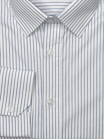 Calchemise blanc Rayé bleu clair