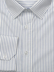 Calchemise blanc Rayé bleu clair
